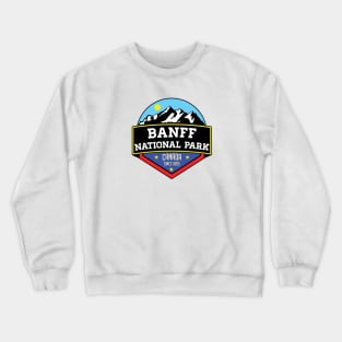 Banff National Park Canada Mountains Nature Crewneck Sweatshirt